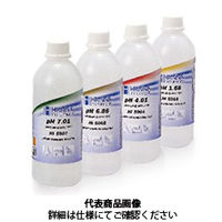 ハンナ インスツルメンツ・ジャパン pH標準液 pH 9.18 証明書付500mL/本 HI 5091 1本（直送品）