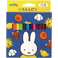 クツワ ミッフィー miffy ミニ色鉛筆（１２色） MF658 1個