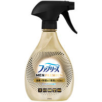 ファブリーズ 布用 W除菌+消臭 スプレー プレミアムメン クールアクアの香り 本体 370mL 1個 P＆G