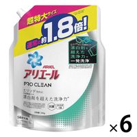 アリエール プロクリーンジェル オーシャングリーンの香り 詰め替え 超特大サイズ 1340g 1箱（6個入） 洗濯洗剤 P＆G