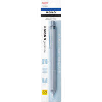 トンボ鉛筆 シャープペン モノグラフライト グレイッシュブルー 0.3mm DPA-121C 1セット(5個)