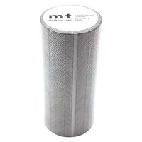 mt マスキングテープ 手描きボーダー・モノクロ　[100mm×7m] MT10W1118 1個 カモ井加工紙（直送品）