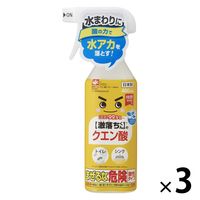 ナチュラルクリーニング 激落ちくん クエン酸スプレー 本体 400mL 1セット（3個） レック