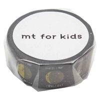マスキングテープ　mt　for　kids　月　幅15mm 275896 1個 カモ井加工紙（直送品）