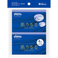 日本製紙クレシア KLXティシューローション肌うるる ポケット 4901750470173 1セット(4個×24パック)