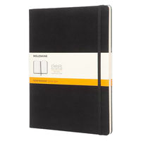モレスキン クラシック ノートブック ハード ルールド（横罫） XL ブラック QP090 1冊（直送品）