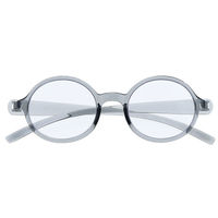 ダイヤモンド バイエヌ ラウンド型 老眼鏡 +3.00 シャイニーグレー 8033623 1個（直送品）
