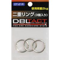 三共コーポレーション DBLTACT 二重リング DT-21R(3P) #360000　1パック(3個)（直送品）