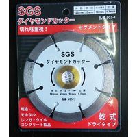 坂謙 TNS SGS-1 セグメント SGSダイヤモンドカッター 105 SGS-1 セグメントタイプ 1枚（直送品）