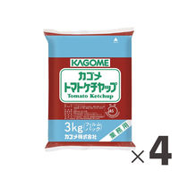 カゴメ 業務用　トマトケチャップ特級　フィルムパック 1117 1ケース　3Kg×4パック　常温（直送品）