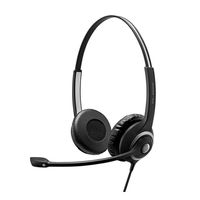 EPOS 両耳用ヘッドセット　ノイズキャンセリング機能マイク付き　SC 260 USB 2 1000579 1個（直送品）