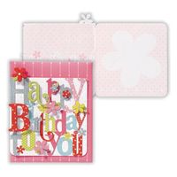 日本ホールマーク グリーティングカード お誕生日祝い カード 抜き文字・バースデー2 815967 6枚（直送品）