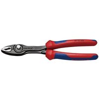 KNIPEX（クニペックス） スリップジョイントプライヤー ツイングリップ 8202-200SB 1個 64-9717-16（直送品）