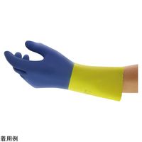 アズワン 耐薬品手袋(アルファテック・87ー224)L 4-3670-02 1双（直送品）