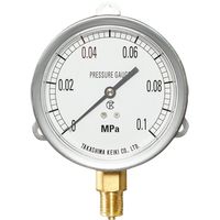 高島計器 グリセリン入圧力計 GRタイプ BT R3/8 グリセリン入り 1330