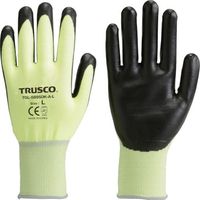 トラスコ中山 TRUSCO 耐切創手袋 レベル2 蛍光イエロー L TGL-5895DK-A-L 1双 267-7633（直送品）