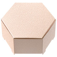 ヘッズ きらび六角BOX-M/ピンク(10枚) KRP-HGM 1セット(5パック×10枚)（直送品）