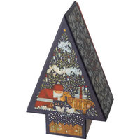 ヘッズ 福田利之コレクション貼箱-S/クリスマスツリー(4個) TFK-COB3 1セット(3パック×4個)（直送品）