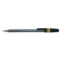 ゼブラ ラバー８０ボールペン　黒 R-8000-BK クロ 1本