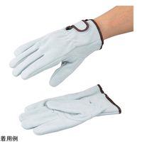 アズワン 牛表革手袋(ライナー付き)M 4-3743-01 1双（直送品）