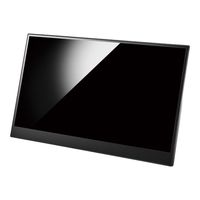 アズワン カラー液晶ディスプレイ 15.6型/ブラック 1個 4-3801-07（直送品）