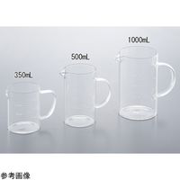 アズワン ガラス手付きビーカー 350mL BH035 1個 4-4957-01（直送品）