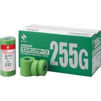 ニチバン 建築塗装用マスキングテープ 255Gー15 15mmX18m (8巻入り/PK) 255GH-15 1パック(8巻) 363-8270（直送品）