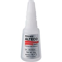 アルテコ 工業用 瞬間接着剤 W200X 20g (木材/多孔質材用)速硬化タイプ W200X-20G 1本 350-7845（直送品）