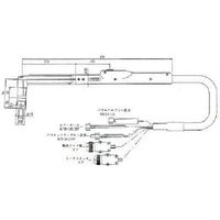 ダイヘン プラズマ切断トーチ CTZWL-1201 1本 851-3243（直送品）