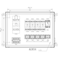 セフティー電気用品 セフティー 仮設動力分電盤 主幹150A 4回路（1 EP150-N5B 340-2896（直送品）