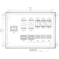 セフティー電気用品 セフティー 仮設分岐盤 5回路（100A×2）（60A×3） EP-E5A 340-2907（直送品）