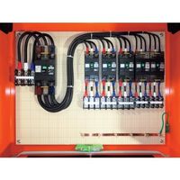 セフティー電気用品 セフティー 仮設動力分電盤 P250ーN5 5回路(150A×2)(100A×3) P250-N5 1個（直送品）