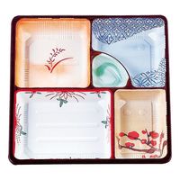 タカギ産業 仕出弁当　TSR-BOX80-80 中仕切 柄付　300枚(50枚×6) 2003511（直送品）