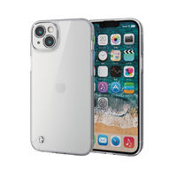 iPhone14 Plus 用 ケース ハイブリッド 衝撃吸収 高透明 クリア PM-A22BHVCKKCR エレコム 1個（直送品）