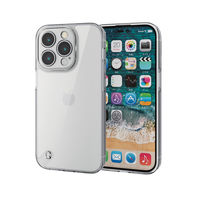 iPhone14 Pro 用 ケース ハイブリッド 衝撃吸収 高透明 クリア PM-A22CHVCKKCR エレコム 1個（直送品）