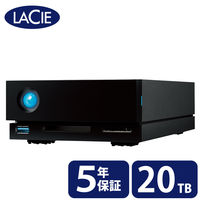 HDD 外付け 20TB 据え置き 5年保証 1big Dock HDD STHS20000800 LaCie 1個（直送品）