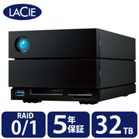 LaCie 外付け HDD 2big Dock Thunderbolt3×2 ラシー