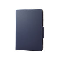 iPad 10.9インチ ケース ソフトレザー 手帳型 フリーアングル ネイビー TB-A22RWVFUNV エレコム 1個（直送品）