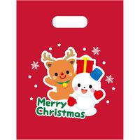 アーテック クリスマスプレゼント袋　小（マチ無し）１００枚 6714 1セット（直送品）