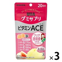 グミサプリ ビタミンACE 20日 3個 UHA味覚糖