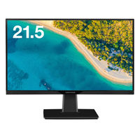 グリーンハウス　21.5型ワイド USB-C PD対応液晶ディスプレイ　GH-LCW22P-BK　1台（直送品）