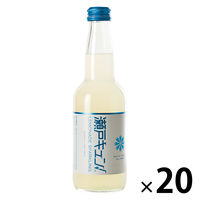 齋藤飲料工業 瀬戸キュン！レモネードスパークリング 瓶 330ml 1箱（20本入）