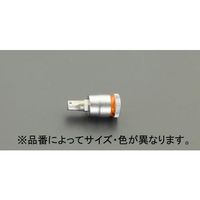 エスコ 1/4”DRx 2mm [HexーPlus]ビットソケット EA617AJ-22 1セット(5個)（直送品）