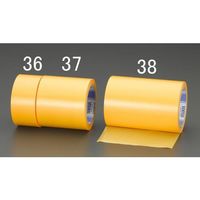 エスコ 100mmx25m 養生テープ(強粘着/外装用/マンゴー) EA944ML-37 1セット(5巻)（直送品）