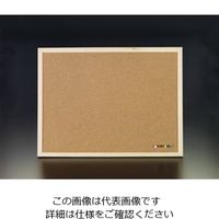 エスコ 900x600mm 両面コルクボード EA761LG-3 1セット(2個)（直送品）