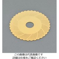 エスコ φ100x0.8x20mm ダイヤモンドカッター(波板切断用) EA809-63 1セット(4枚)（直送品）