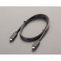 エスコ 1.0m USBケーブル(CCタイプ/3A) EA764AC-41 1個(1本)（直送品）