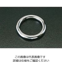 エスコ 8x 45mm 丸リング(ステンレス製) EA638JC-2 1セット(10個)（直送品）