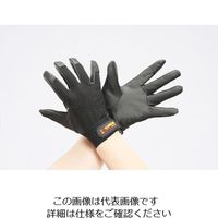 エスコ [LL] 手袋(ポリウレタン/黒) EA353BG-83 1セット(5双)（直送品）