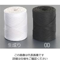 エスコ φ1.0x120m たこ糸(白) EA628AT-1 1セット(10巻)（直送品）